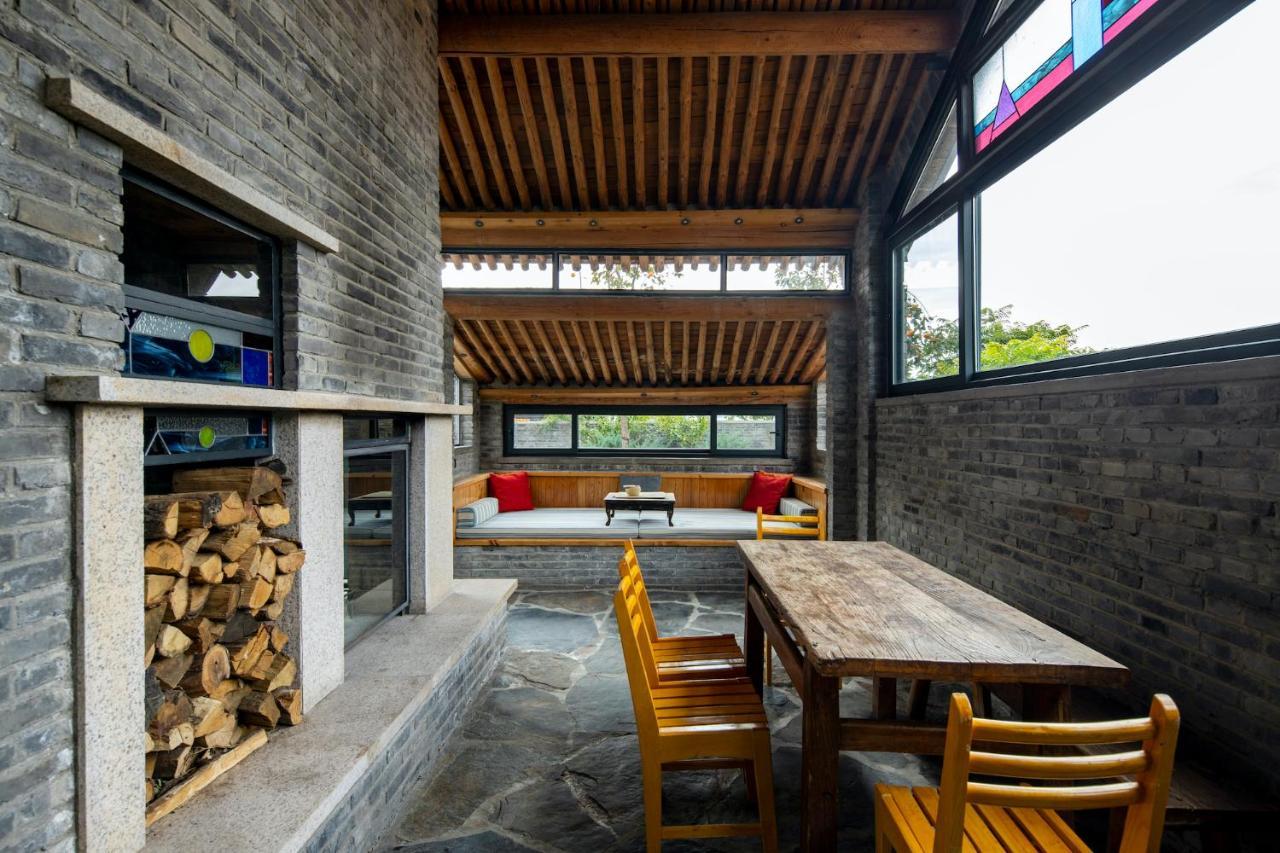 Brickyard Retreat At Mutianyu Great Wall Adjoin To Mutianyu Great Wall - Room With The View Of Great Wall - Free Chinese Massage Experience - Vehicle Shuttle Service - International Catering - Spa& Nail Beauty Facilities Huairou Exterior photo